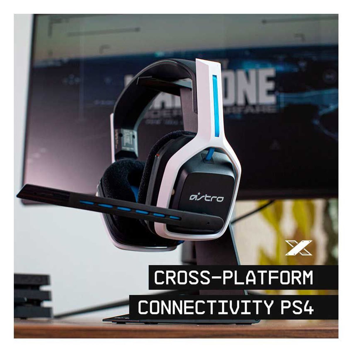 ASTRO - Audífono Astro Logitech A20 Wireless USB PS45PCMAC - Blanco