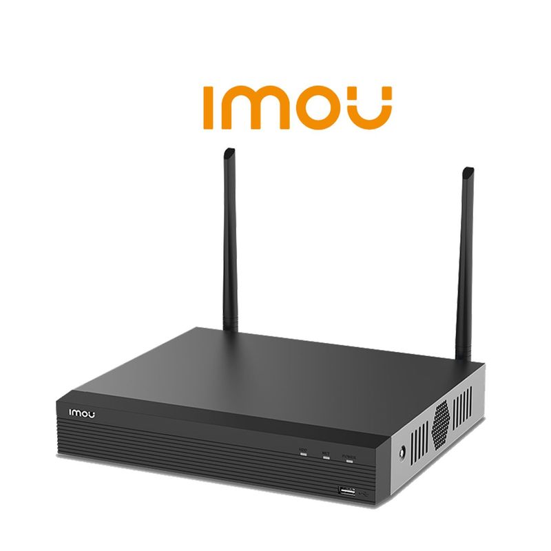 IMOU - Grabador De Video Nvr 8Ch Wifi Doble Antena 2.4GHz 2Mp Onvif
