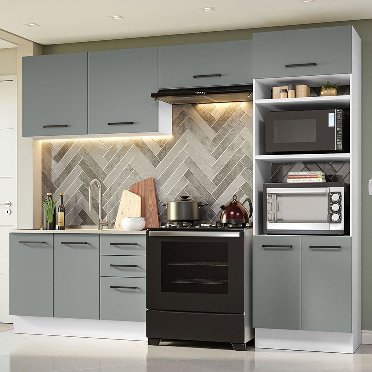 MADESA - Mueble de Cocina Integral Agata 270 cm 08