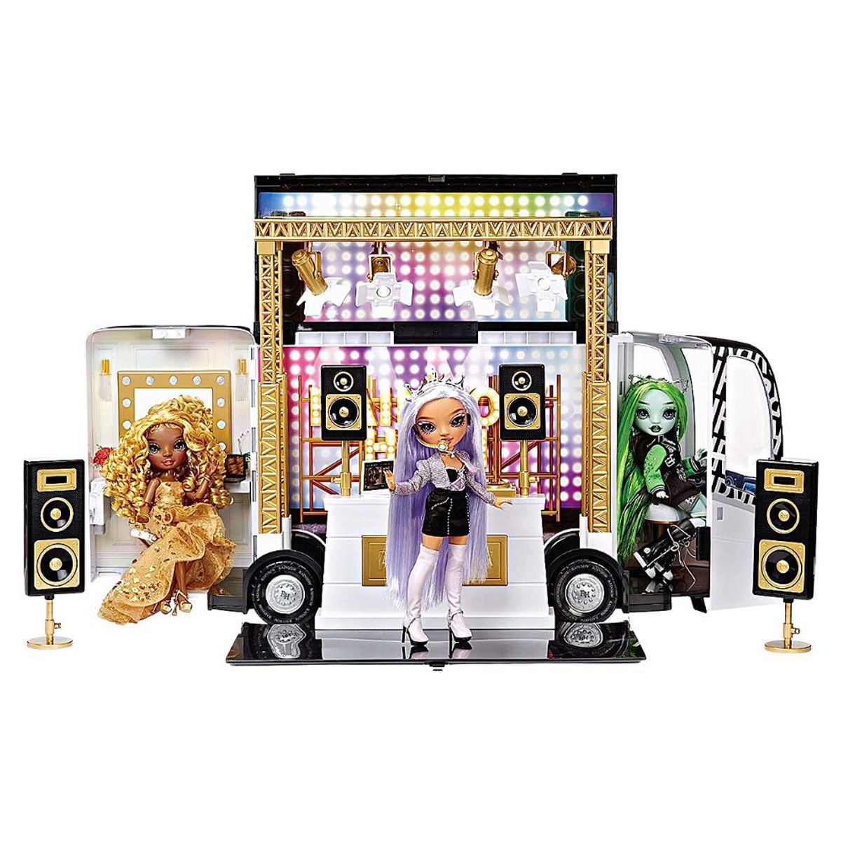 RAINBOW HIGH - Playset Deluxe Escenario Rodante Rainbow High Vision World Tour 4-in-1