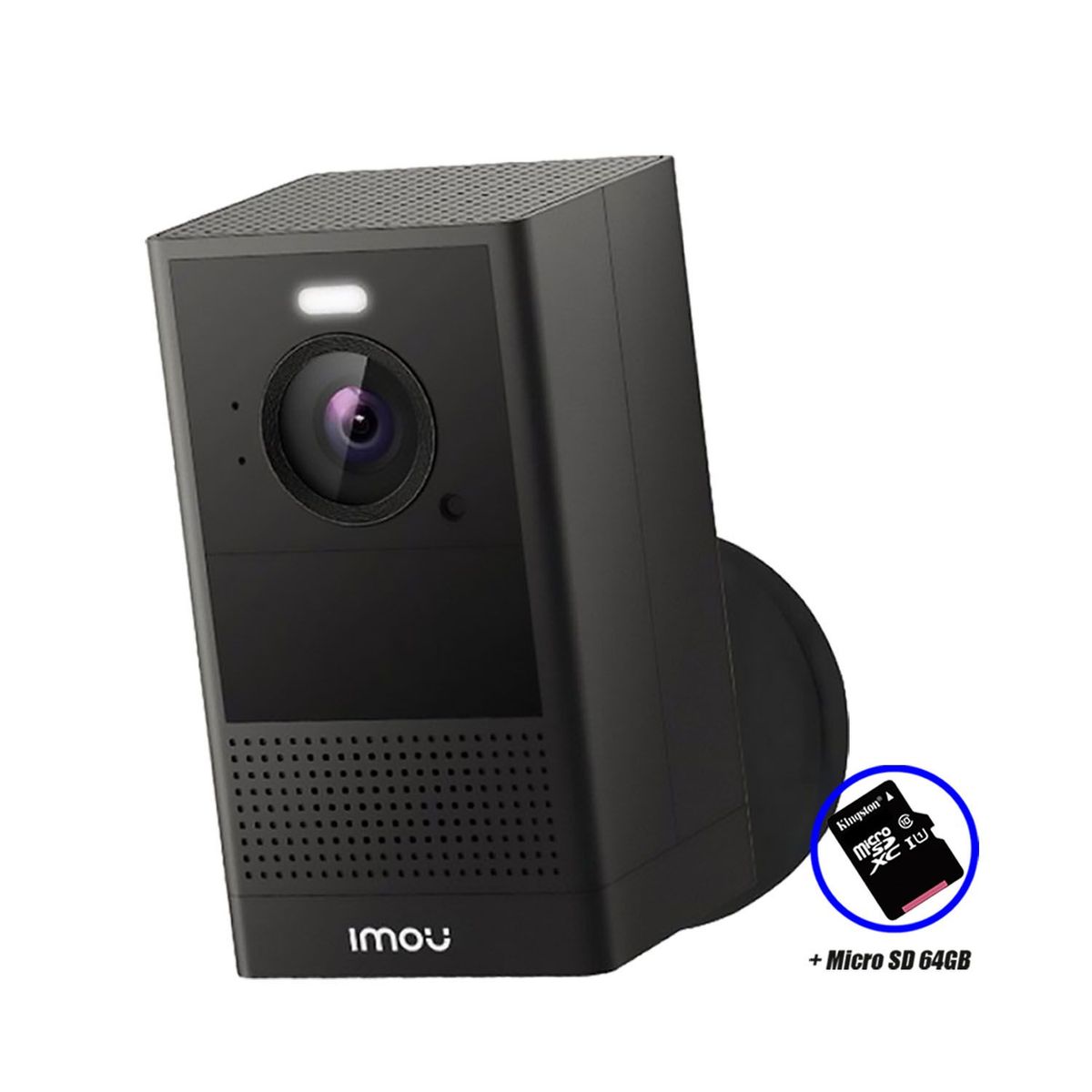 IMOU - Cámara Inalámbrico CELL 2 4MP Batería WiFi 2,4 GHz 5 GHz + SD 64GB