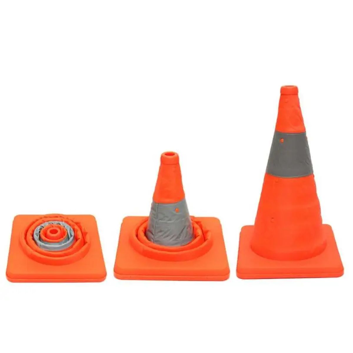 GENERICO - Cono de Seguridad 45cm Rebatible