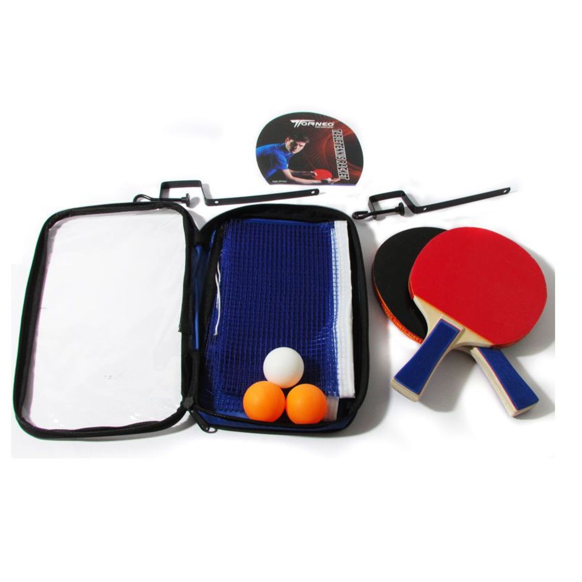 GENERICO - Raqueta De Ping Pong Malla  Estuche  Raquetas