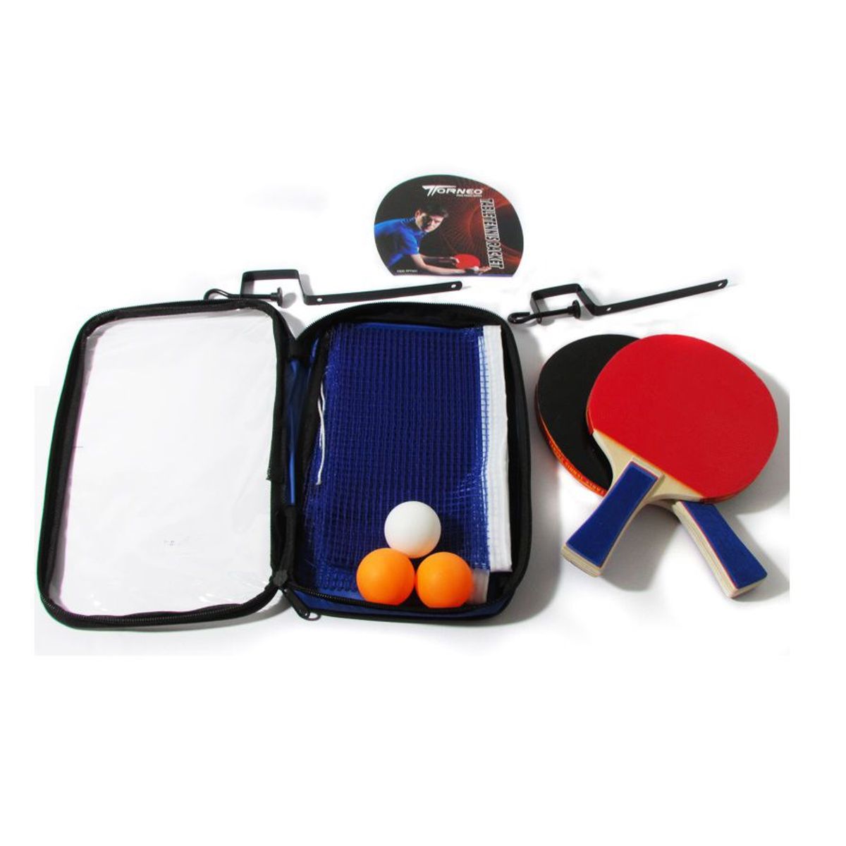 GENERICO - Raqueta De Ping Pong Malla  Estuche  Raquetas
