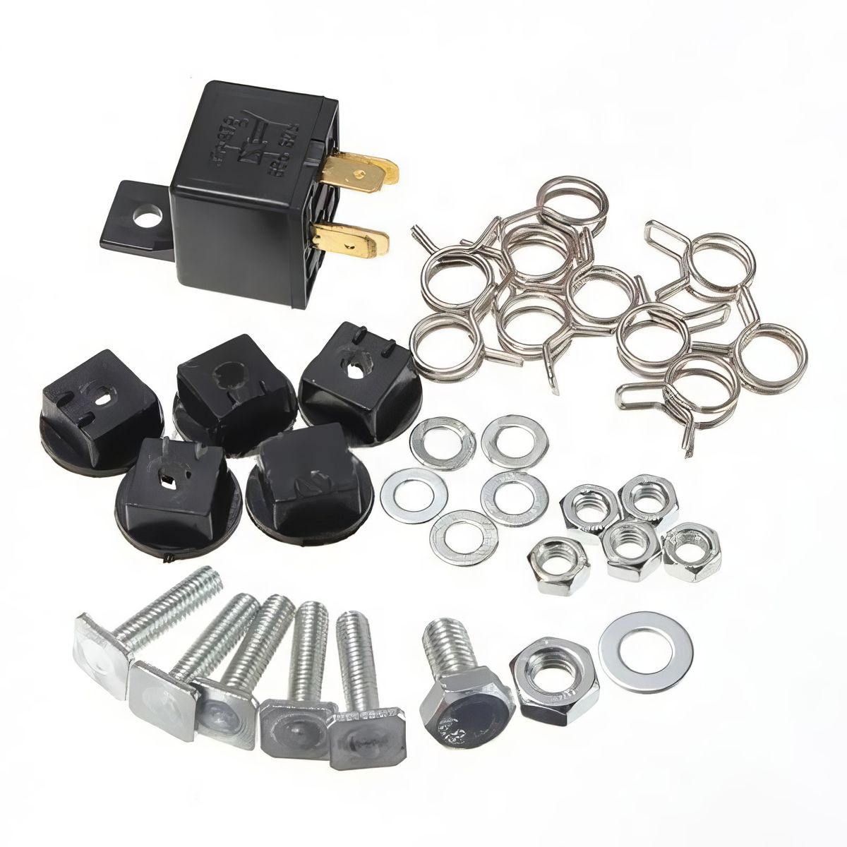 GENERICO - Claxon La Cucaracha 5 Cornetas Musical 110 – 125 dB 12V Rojo