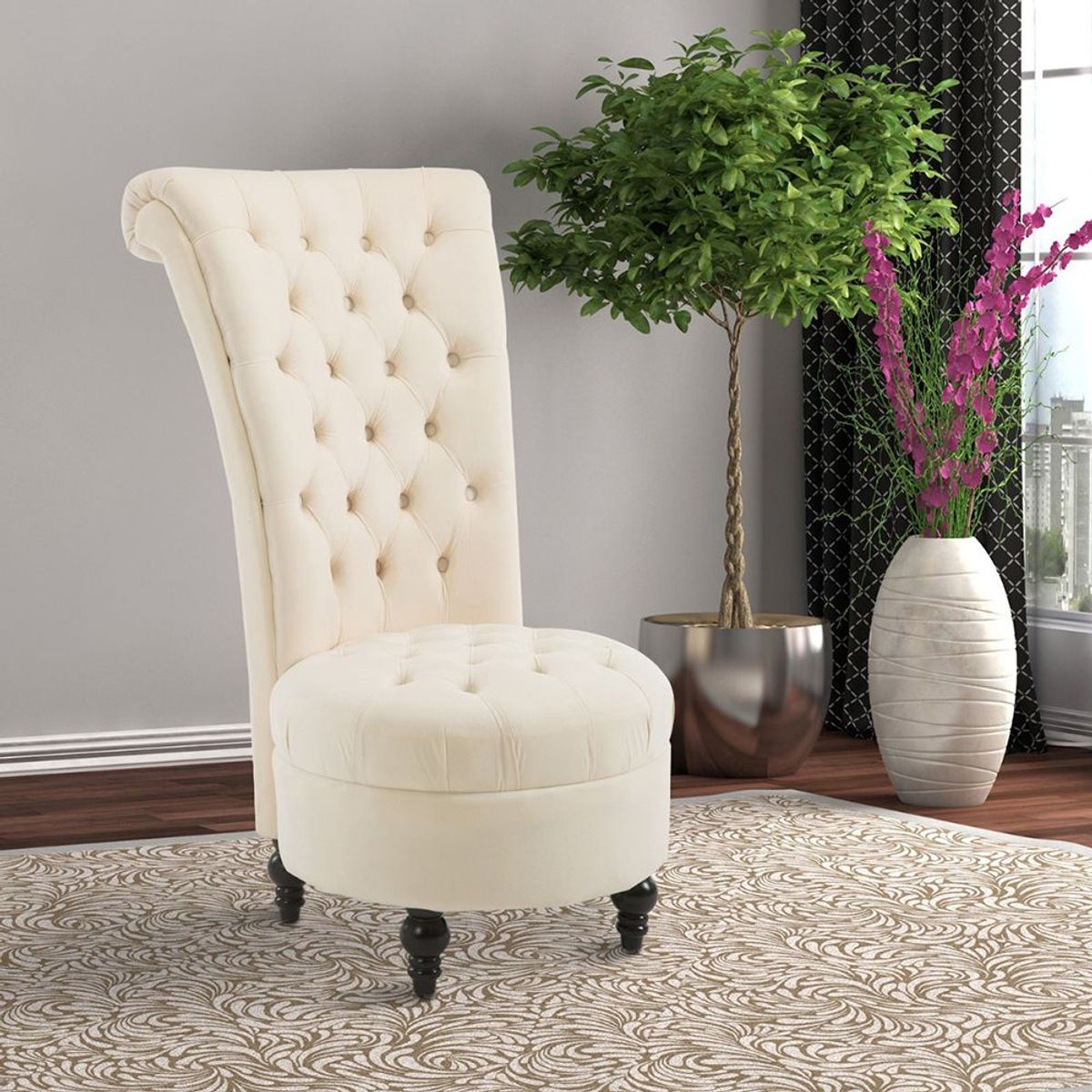 HOME PREMIUM - SILLON HOME PREMIUM REY CREMA