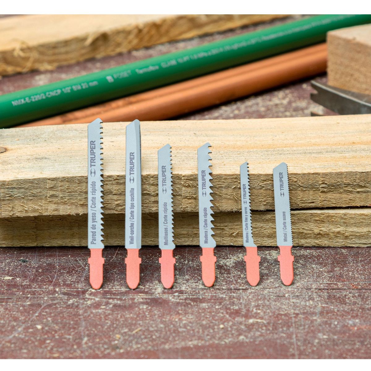 TRUPER - HOJA DE SIERRA PARA SIERRA CALADORA ZANCO T 16 SEGUETAS TRUPER