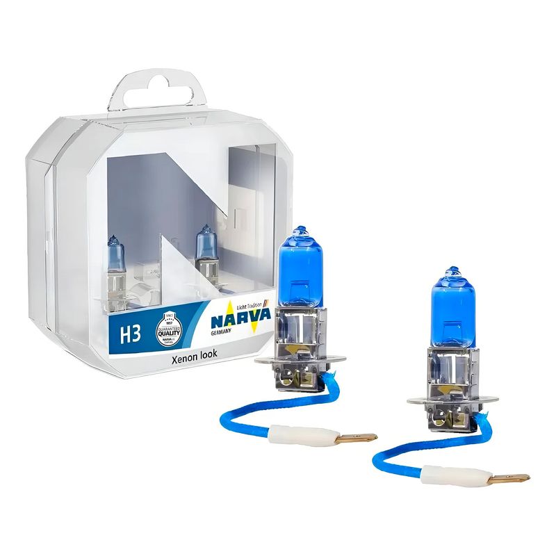 NARVA - Foco Narva Xenón H3 12v 55w Azul
