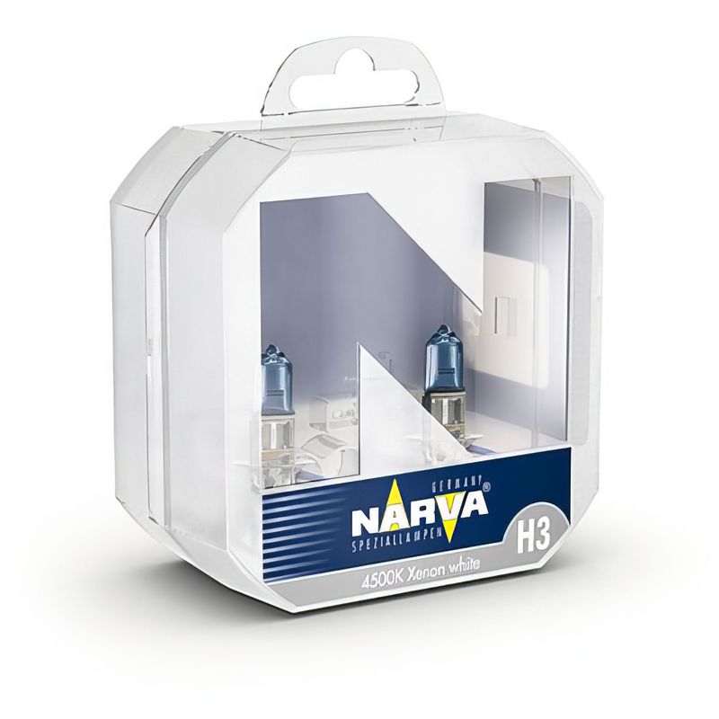 NARVA - Foco Narva Xenón H3 12v 55w P43T Azul
