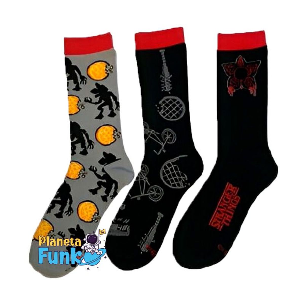 LOUNGEFLY - Loungefly 3 Medias edición limitada Stranger Things