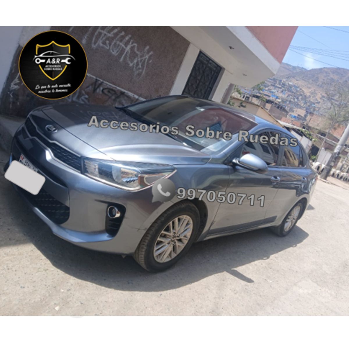 GENERICO - COBERTOR DE AUTO KIA RIO SEDAN Impermeable y Acolchado