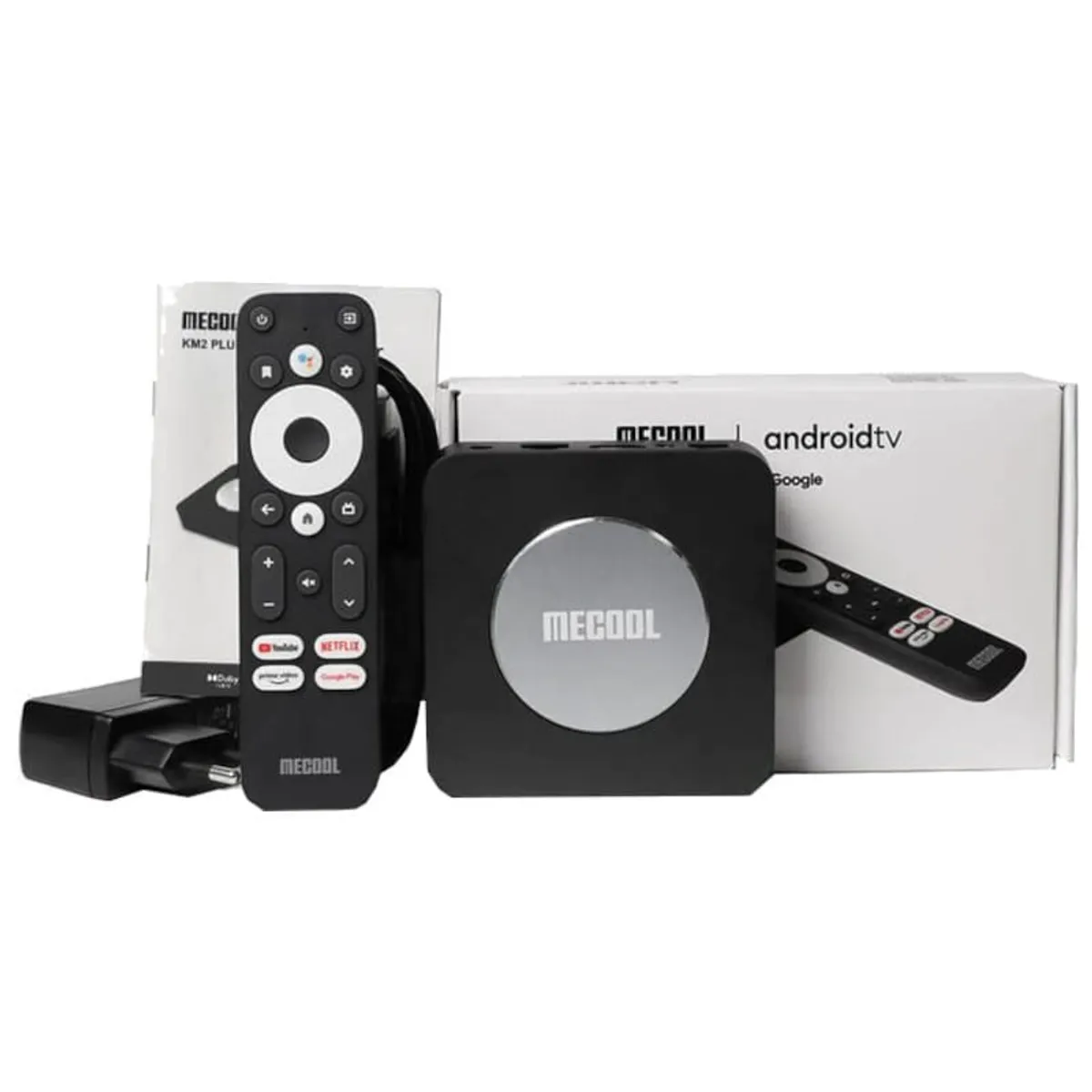 MECOOL - Mecool Km2 Plus Tv Box con Android Google Certificado 16GB