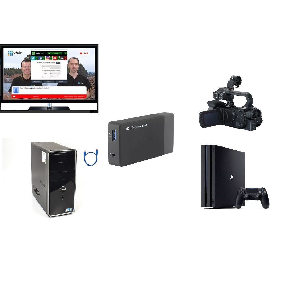 EZCAST - CAPTURADORA DE VIDEO HDMI FULL HD EZCAP 261M