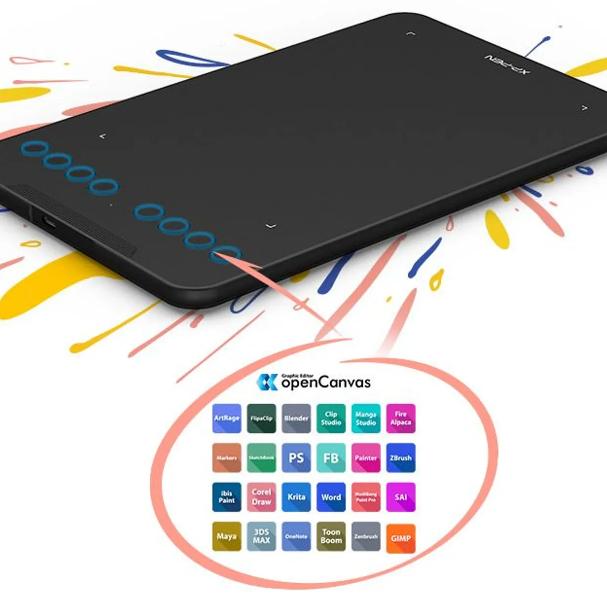 XP PEN - Tabla Dibujo Digital  Xp-Pen Deco mini7