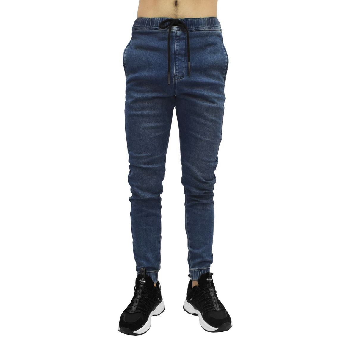 ELENEX - Jogger Denim Hombre Elenex