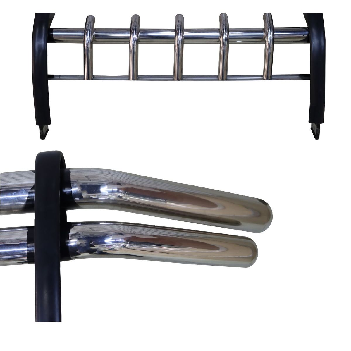 GENERICO - PARACHOQUE DEFENSA DELANTERA TOYOTA HILUX REVO 2015-ADELANTE