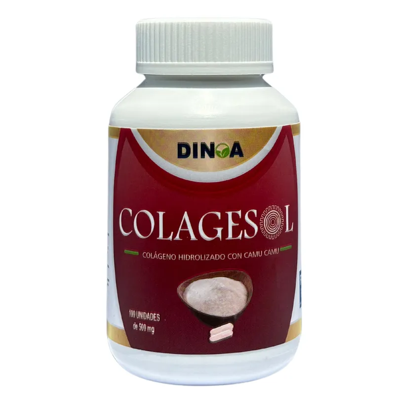 DINOA - Colágeno Hidrolizado Cápsulas x 100 Dinoa -Apoyo Articular, Piel y Bienestar