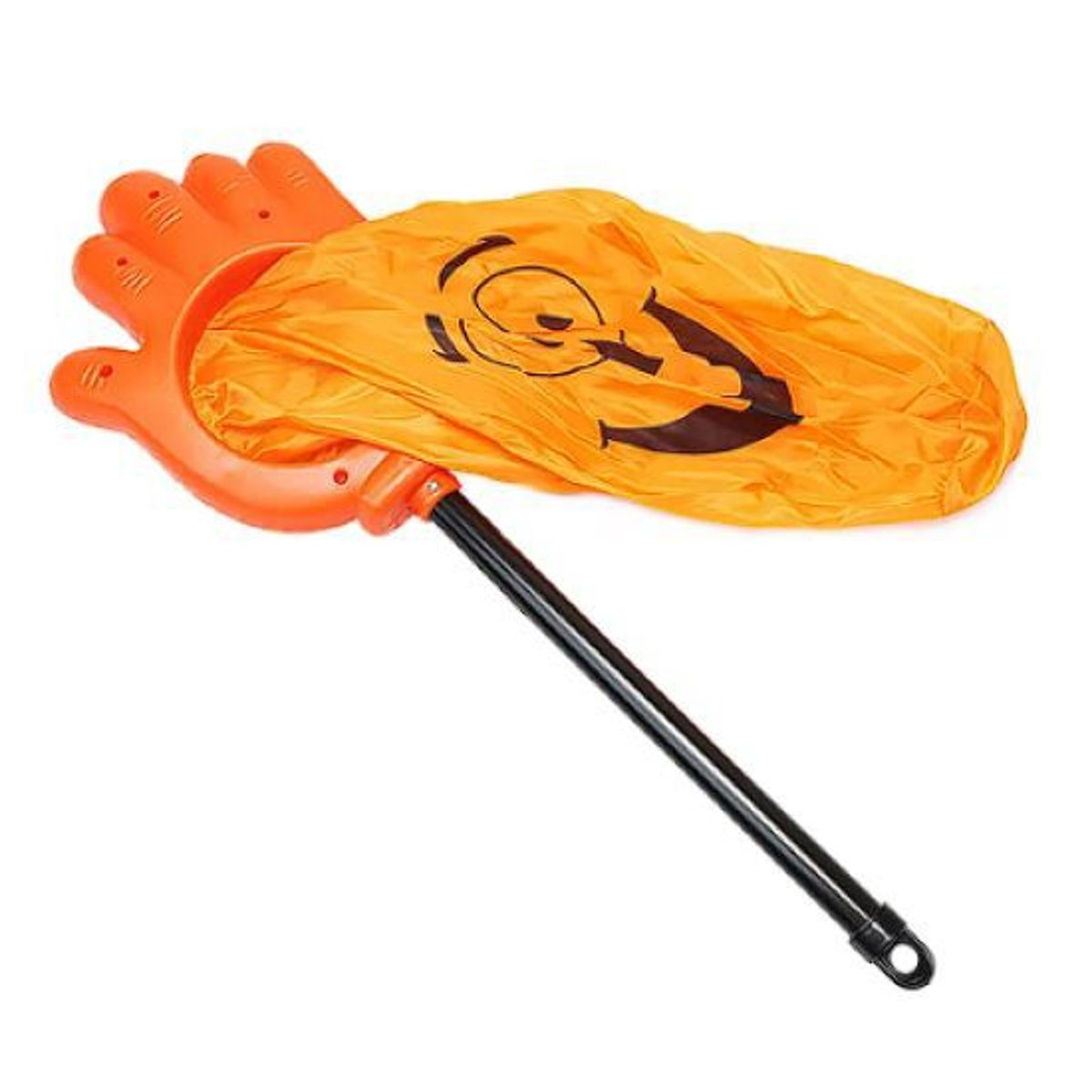 KAST PE - Mano Recolectora Calabaza Naranja de Dulces Halloween + Vela
