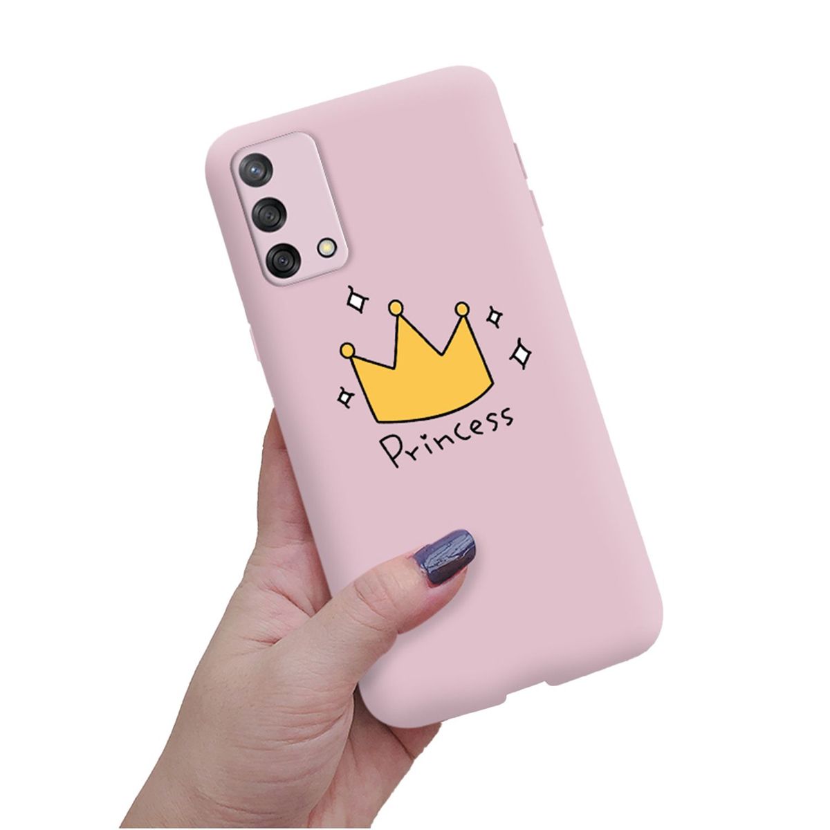 GENERICO - Funda Protector Case OPPO RENO 6 LITE - PRINCESS ROSA