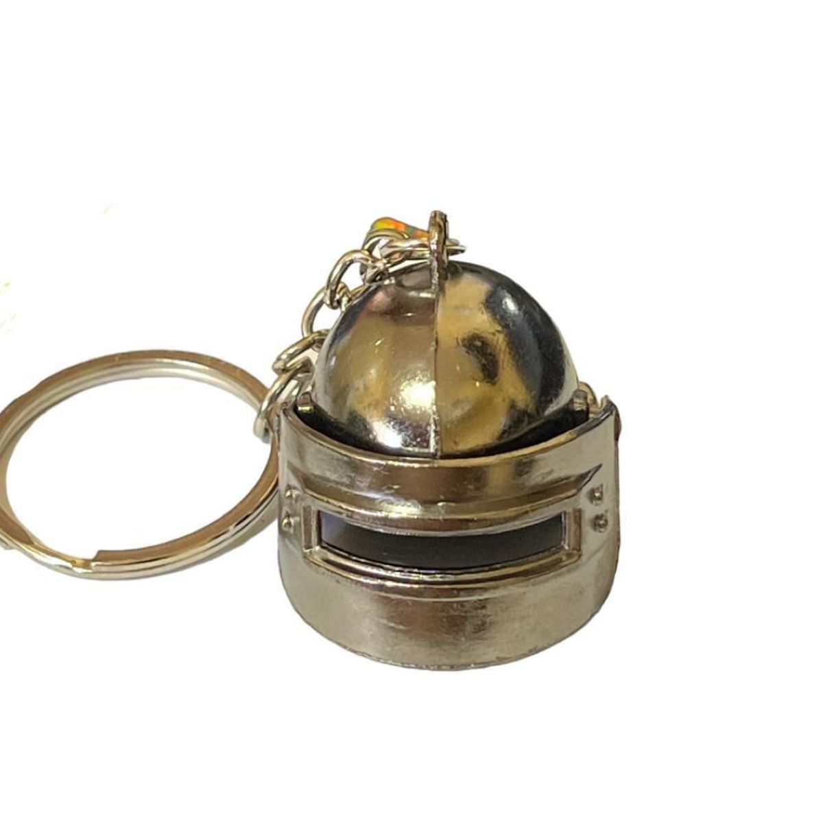 GENERICO - LLAVERO DE METAL QUEMADO CASCO MEDIEVAL_.