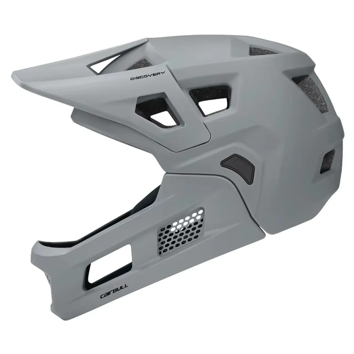 CAIRBULL - CASCO CAIRBULL DISCOVERY CON MANDIBULA DESMONTABLE PLOMO