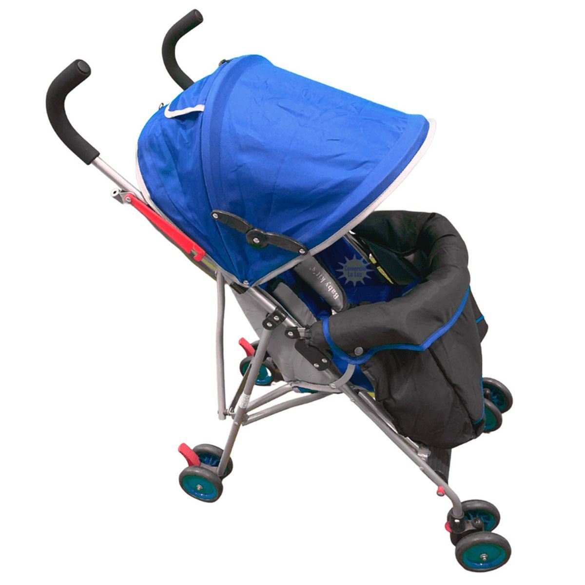 BABY KITS - Coche Bastón Para Bebe KANSO BK6120 Azul