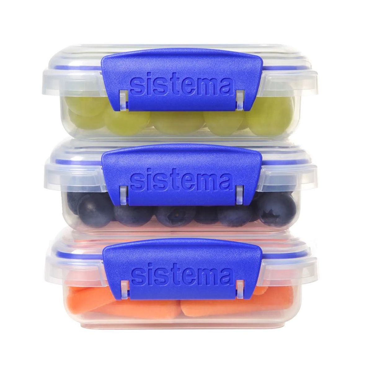 SISTEMA - Kit de 3 Recipientes para Alimentos 200ml Sistema 2159681