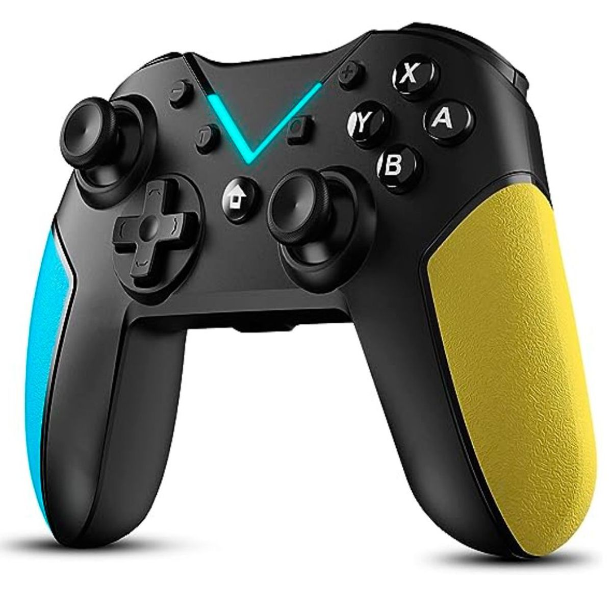 SEISA - Mando Inalambrico para Switch Android y Pc Control Gamepad Amarillo