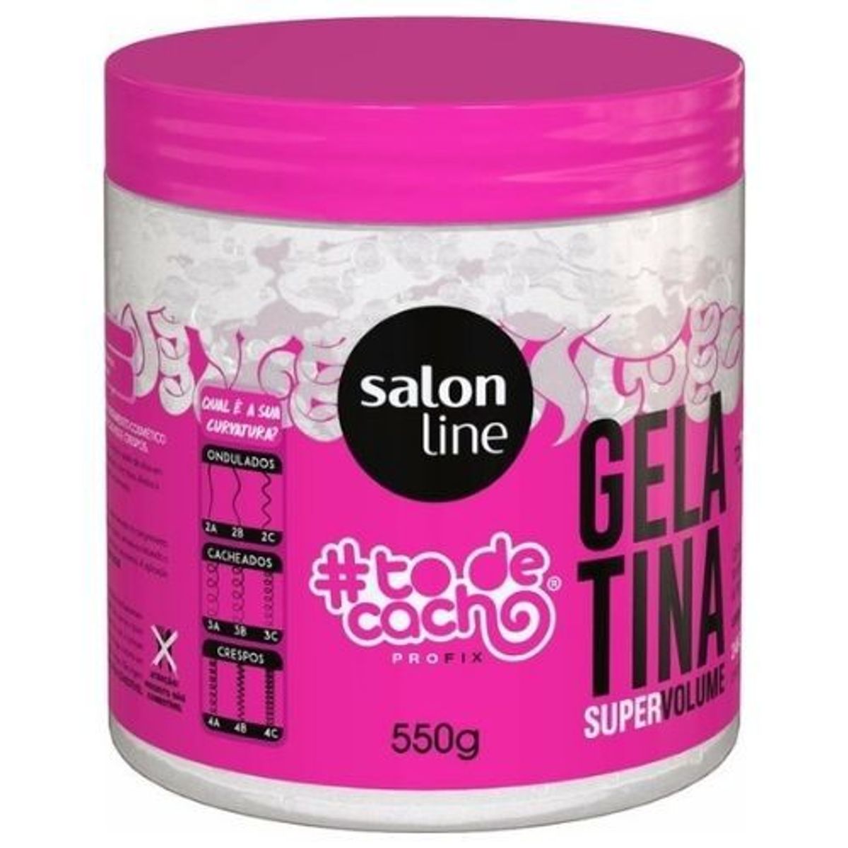 SALON LINE - ToDeCacho Gelatina Super Volumen Salon Line 500g