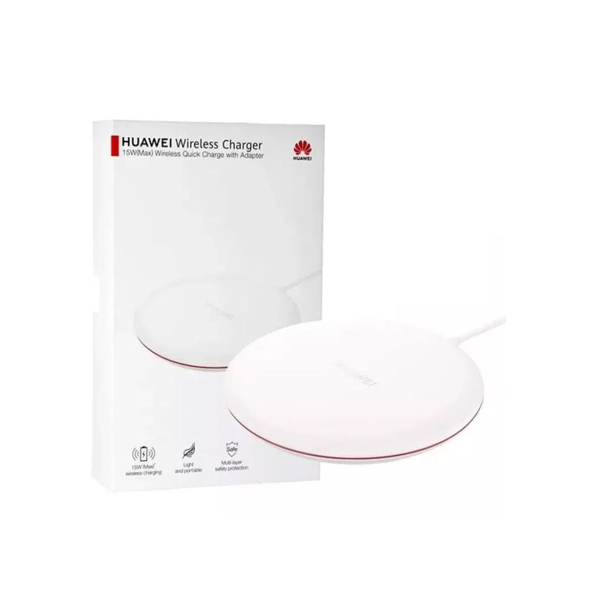HUAWEI - Cargador Inalámbrico Huawei 15w CP60 Wireless - Blanco