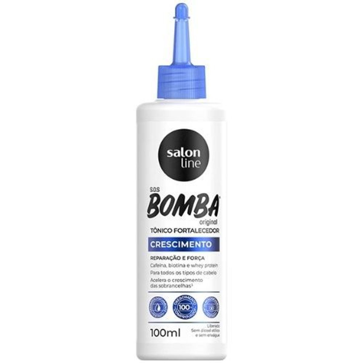 SALON LINE - Tónico Fortalecedor y Crecimiento Acelerado SOS Bomba Salon Line 100ml