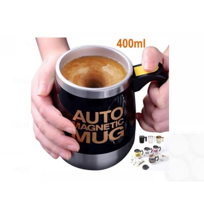 GENERICO - Taza Mezcladora Automática  de Calidad NEGRITO