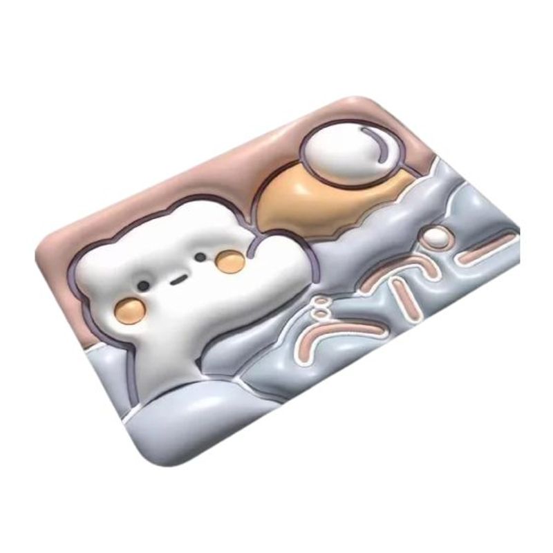 OEM - PISO DE BAÑO ANTIDESLIZANTE ULTRA ABSORBENTE