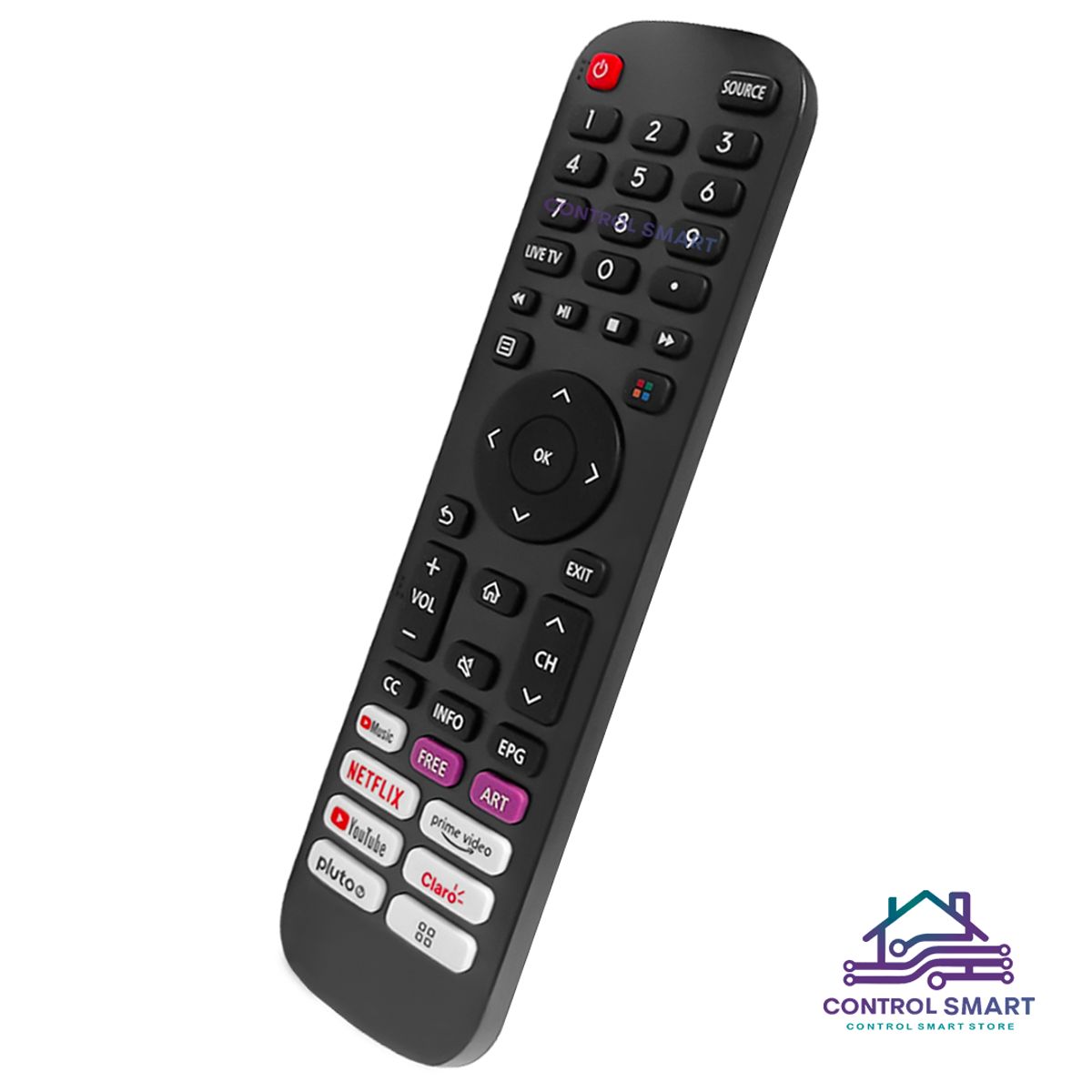 GENERICO - Control Remoto Compatible Para Smart Tv Nex 4k