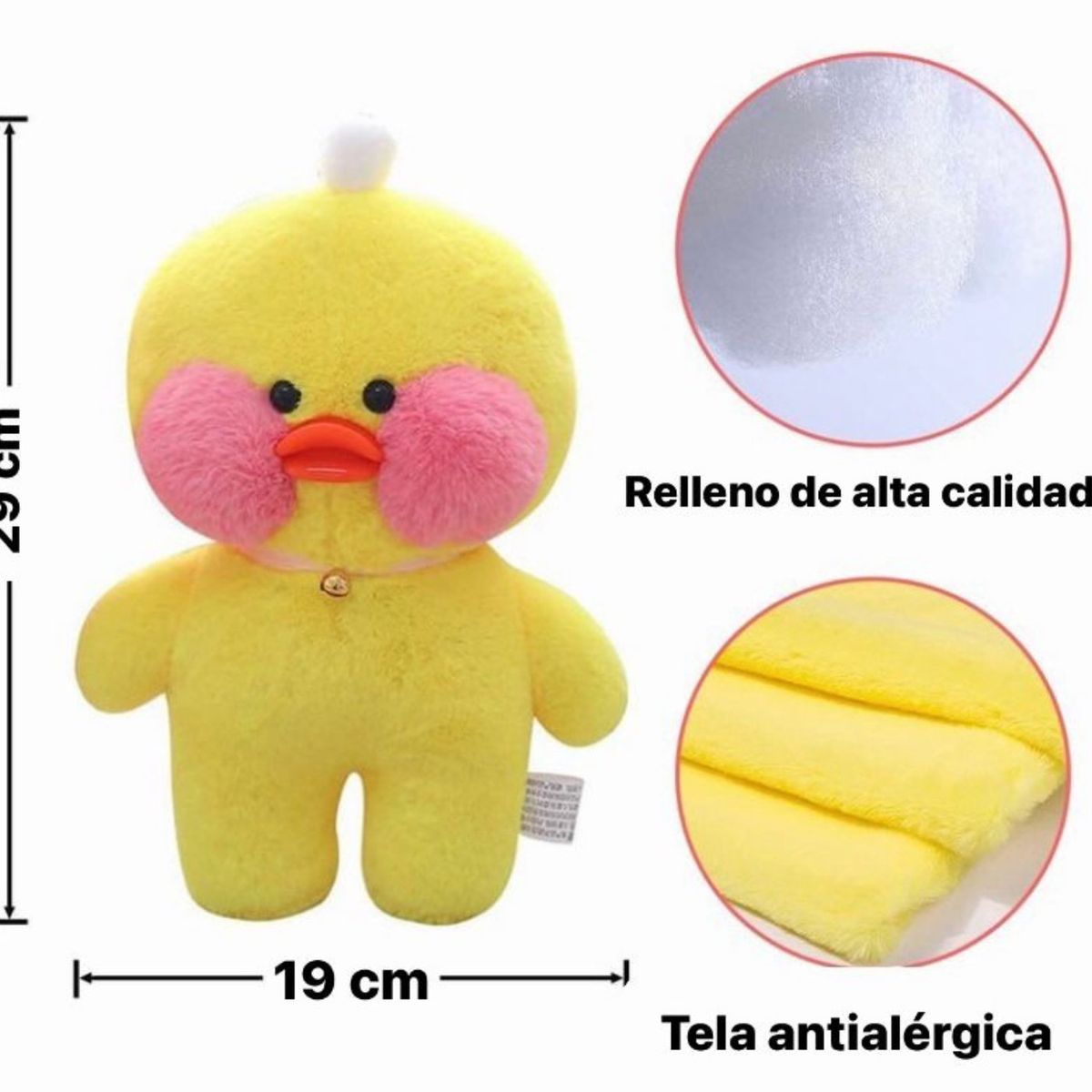 GENERICO - Patito Lalafanfan de Peluche Original el Más Viral de TikTok