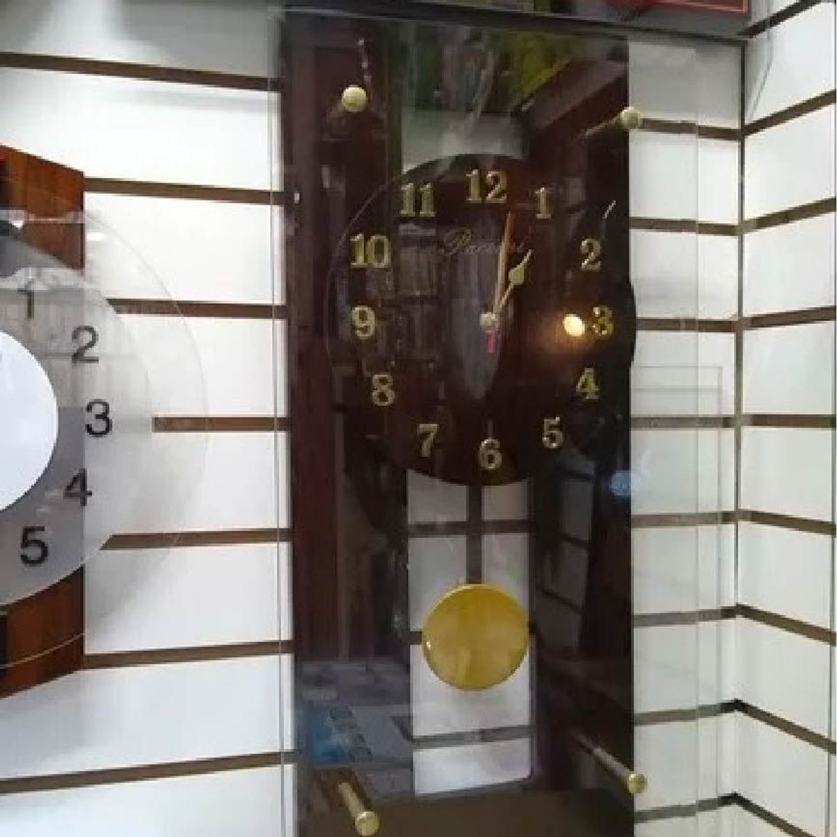 GENERICO - Reloj  de Pared  Con pendulo tipo Retro Vintage