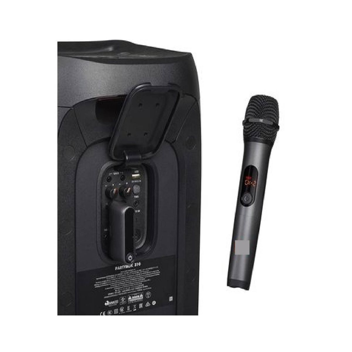 GENERICO - Microfono Inalambrico Doble  Profesional Universal