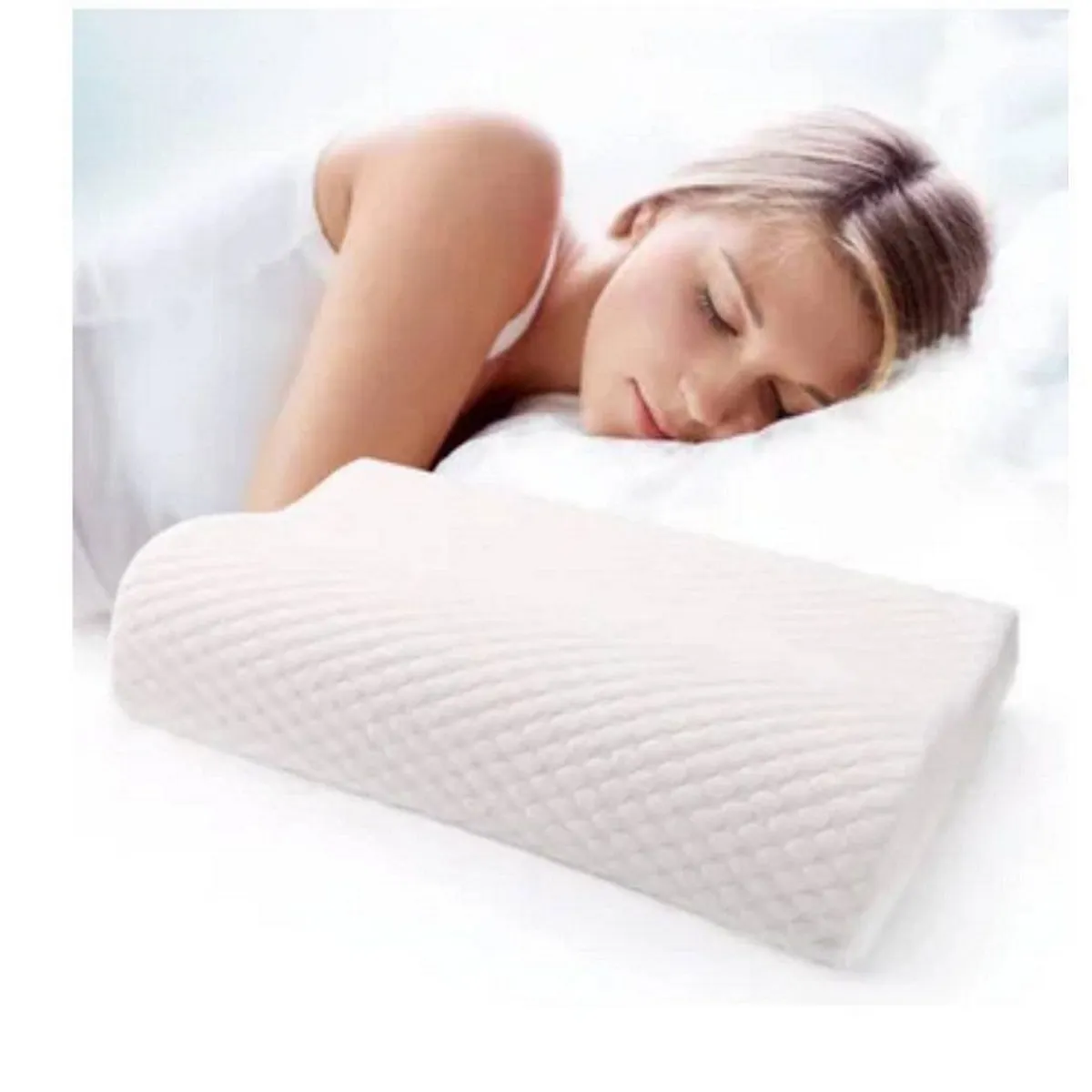 OEM - Almohada Viscoelastica Memory Pillow Funda con cierre.