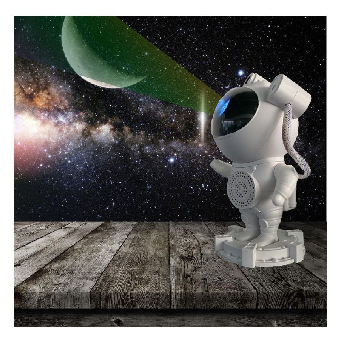 GENERICO - Parlante Proyector De Estrellas Galaxias Y Luna. Modelo 3.0