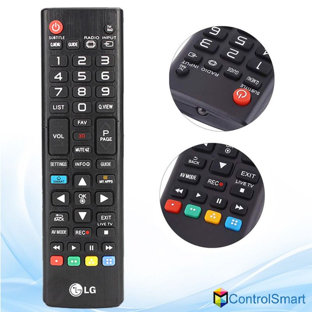 UNIVERSAL - Control Para Tv LG Lcd Led Plasma Smart 3D