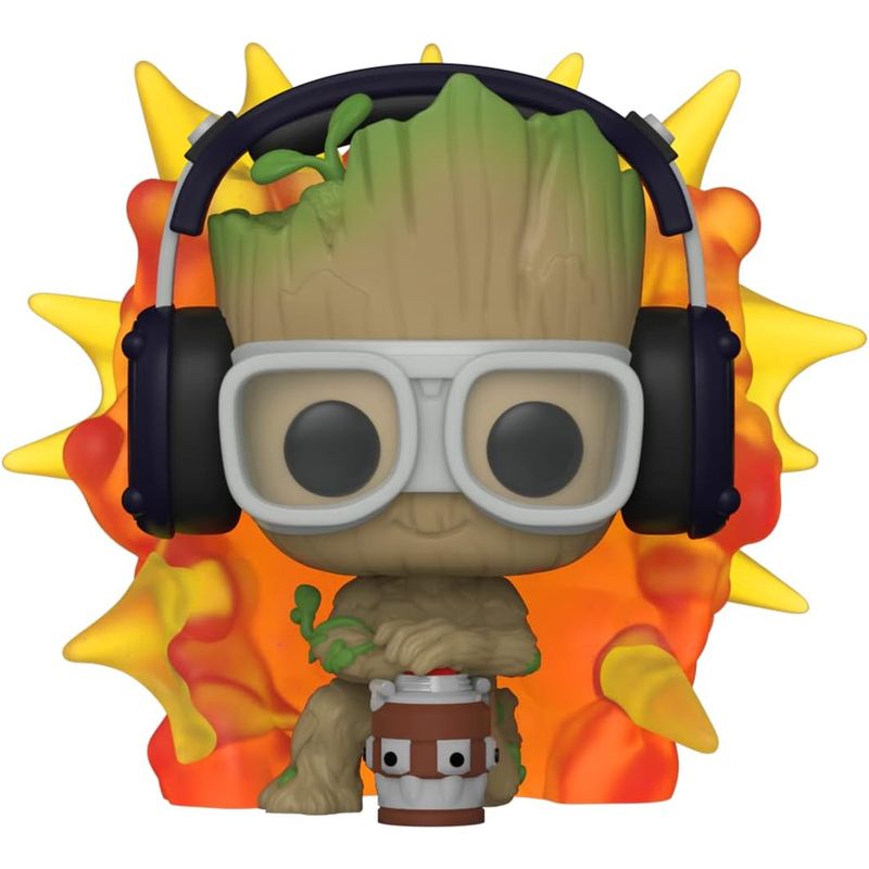 FUNKO - Funko Pop Groot with Detonator I am Groot