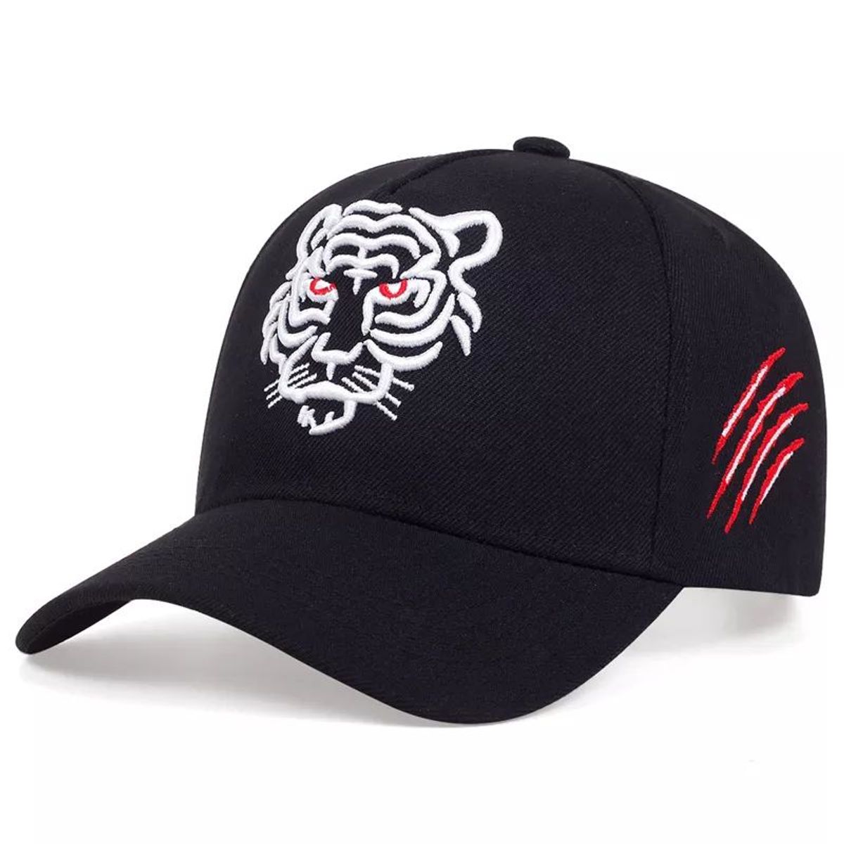 GENERICO - Gorra de Béisbol con Bordado de Tigre