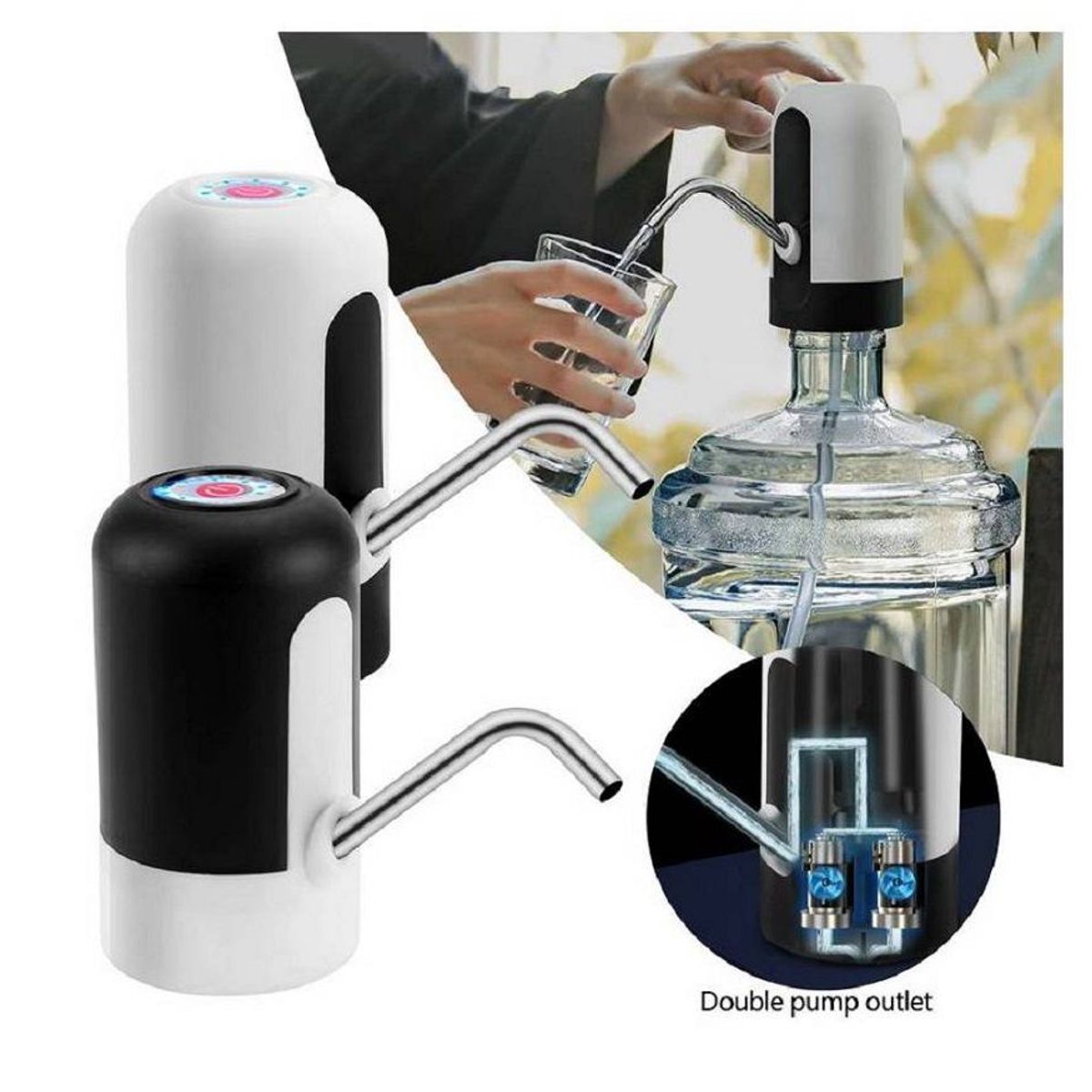 GENERICO - Dispensador De Agua Automático Eléctrico