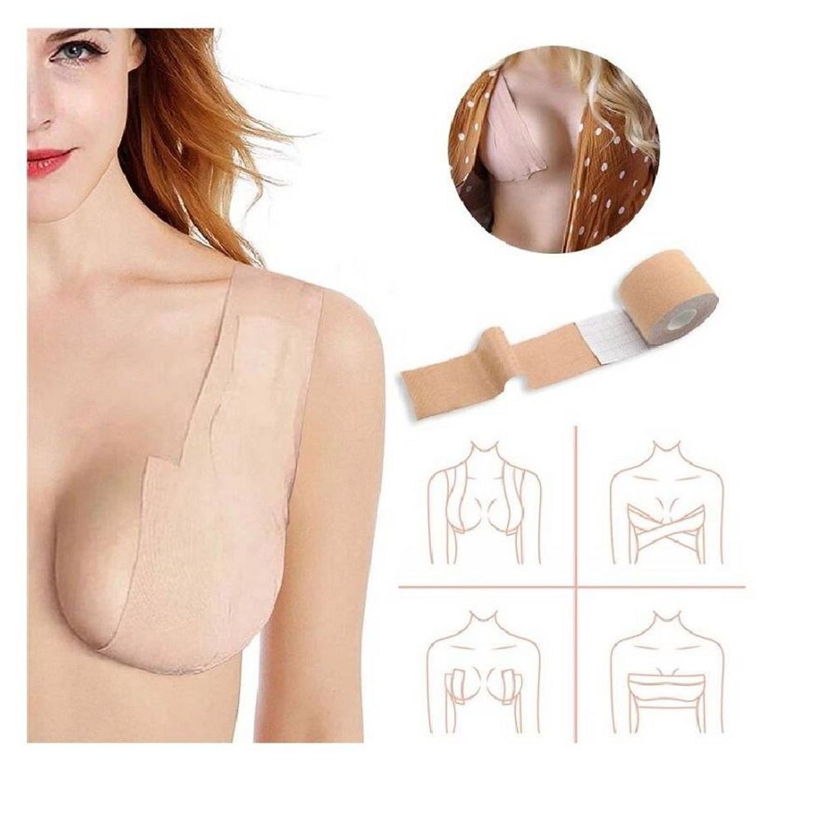 OEM - Boob Tape Cinta Levanta Senos Brasier