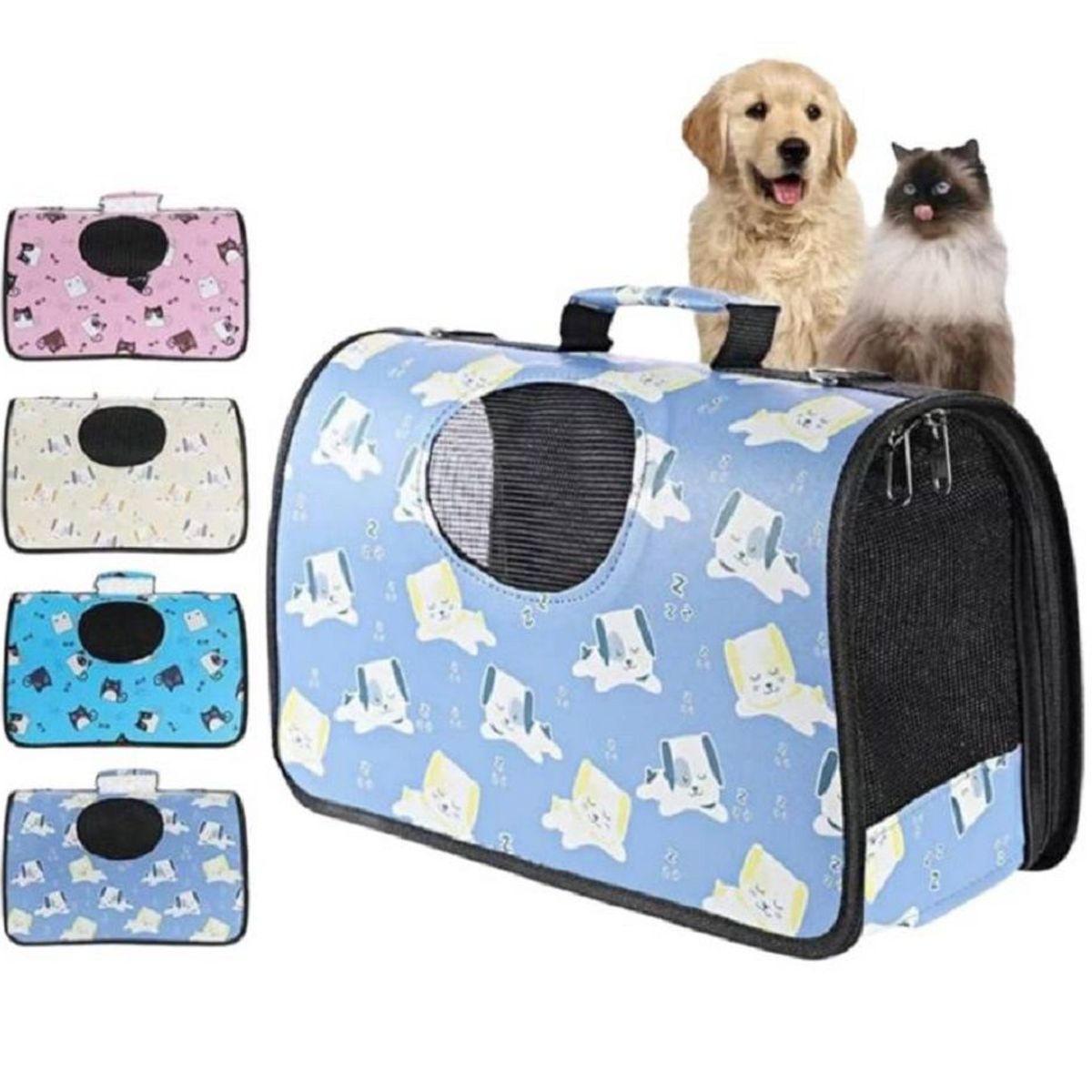 GENERICO - Bolso Mochila Transportadora Para Perros Gatos Mascotas