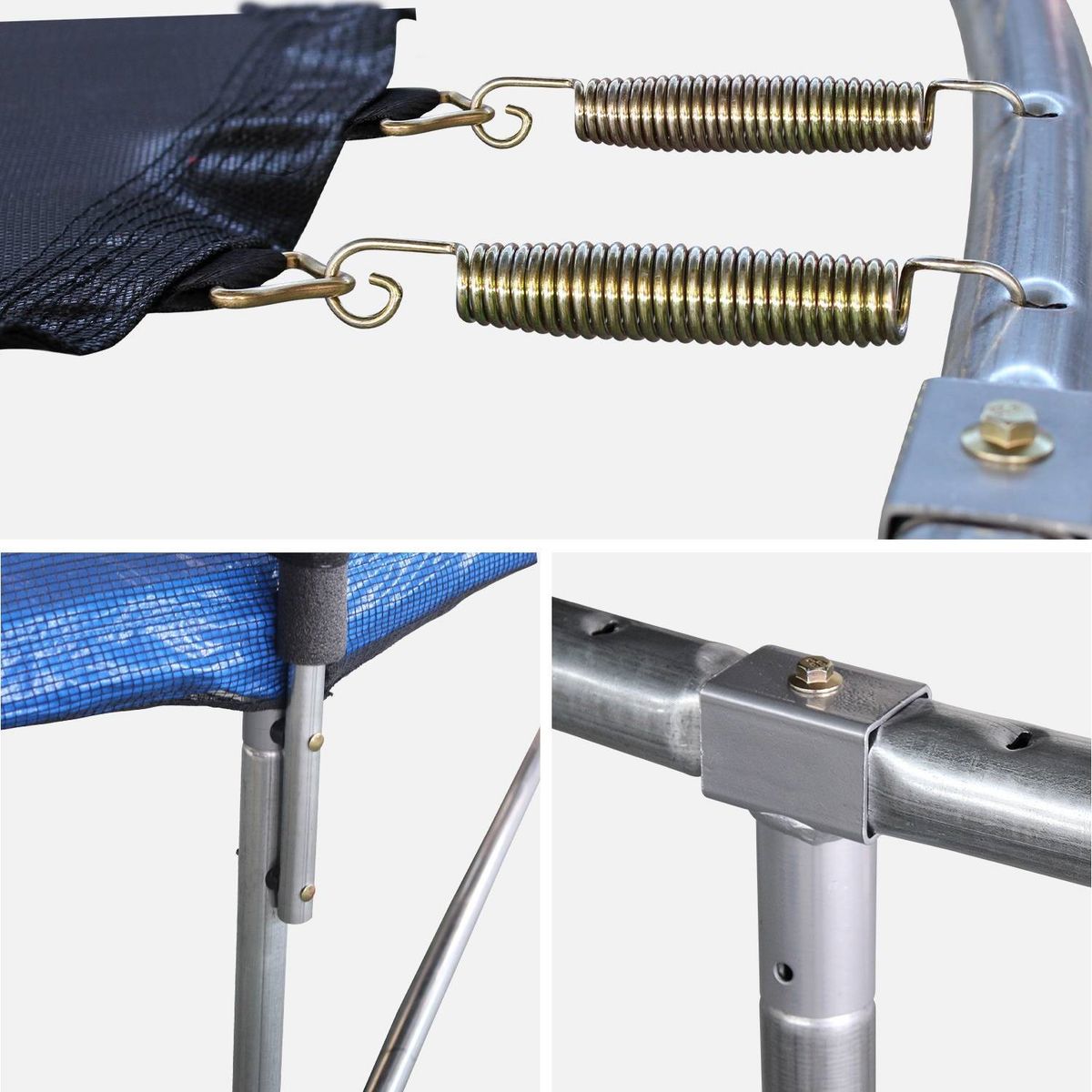 EVERBEST - Cama elástica trampolín 366cm con escalera - EVERBEST