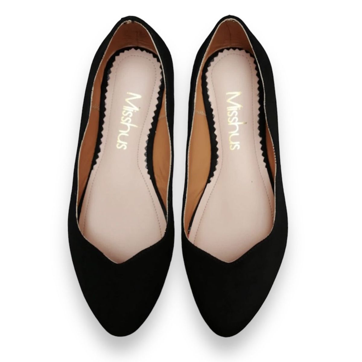 GENERICO - Balerinas Mujer Misshus Flor negro