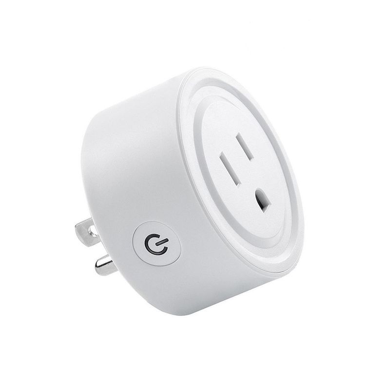 GENERICO - Enchufe Inteligente Smart Wifi Mini con Google Home Assitant y Alexa