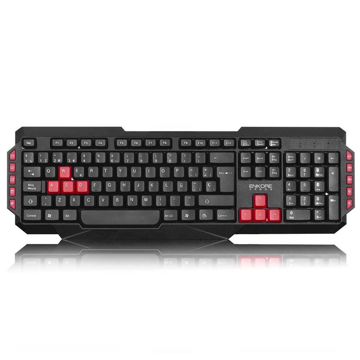 ENKORE - Teclado Standar Cable USB ARGOS ENK-301 ENKORE