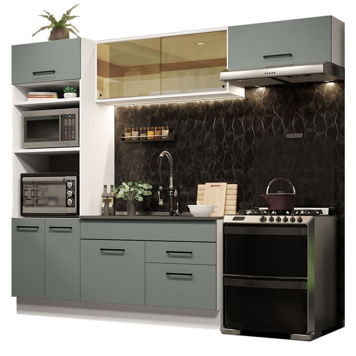 MADESA - Mueble de Cocina Integral Agata 270 cm 04